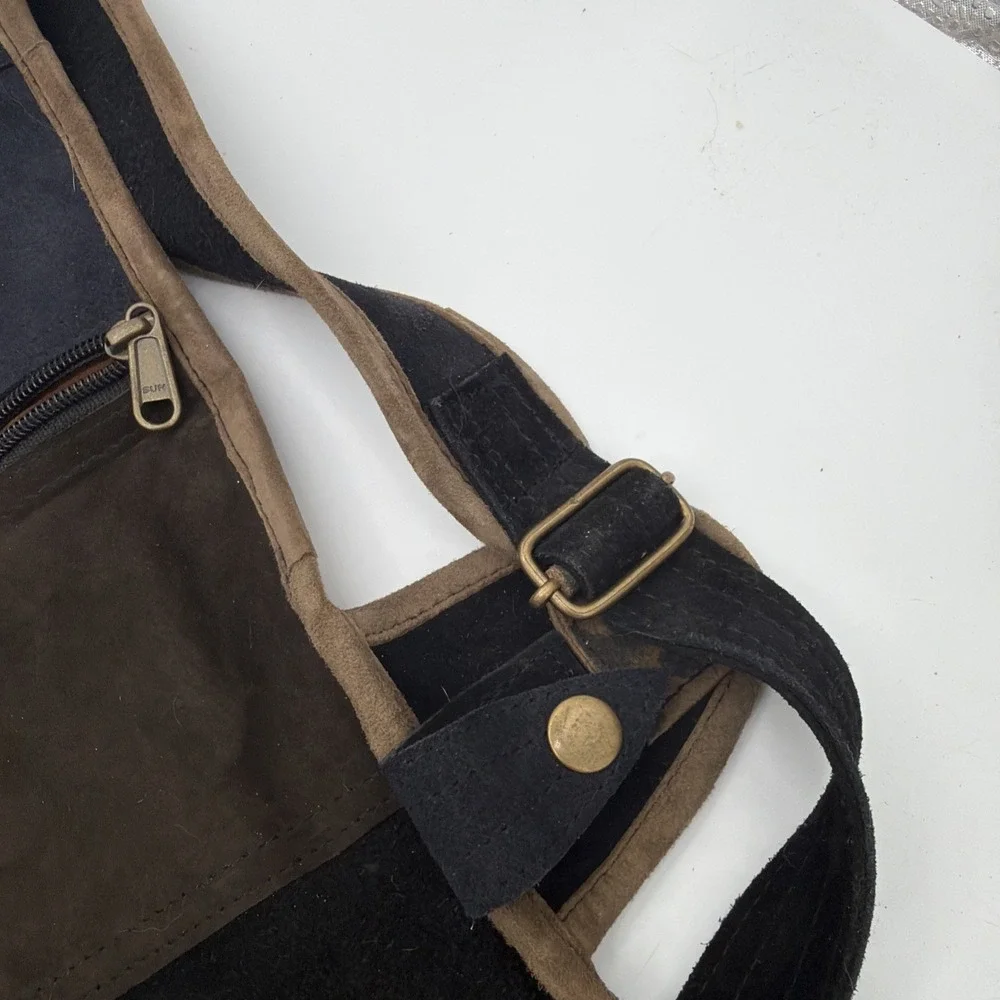 Leather Backpacks, Suede Leather Messenger Backpack